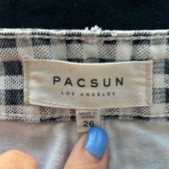 Pacsun gingham mini skirt - Picture 3 of 5